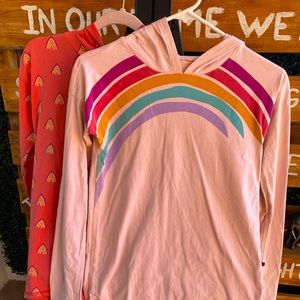 Tea Collection Girls sz 12 hooded tunics SETof2